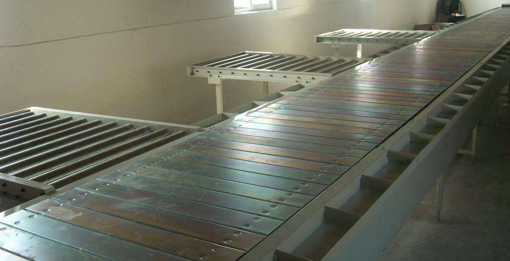 東營鏈板輸送流水線