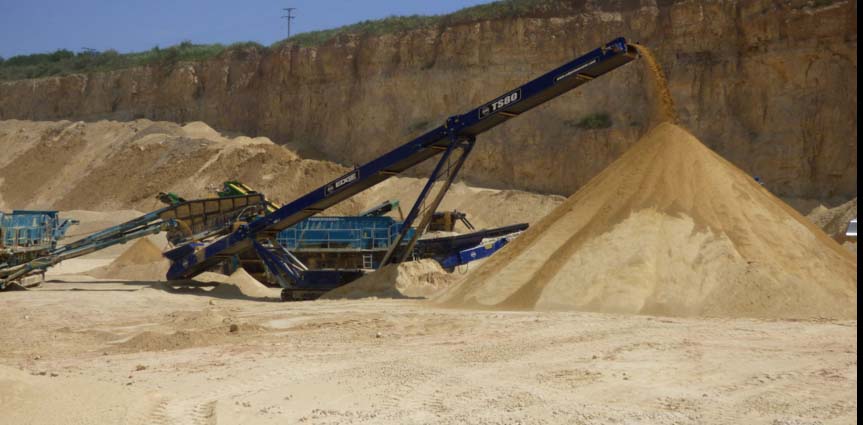 建筑制砂生產(chǎn)線使用案列